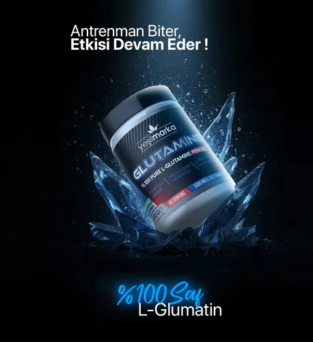 Yeşilmarka Glutamine — L-глютамин в порошке, 300 г