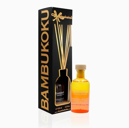 Bambukoku — ароматический диффузор с палочками «Тропический ветер», 135 мл