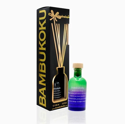 Bambukoku — ароматический диффузор с палочками «Арбуз и манго», 135 мл