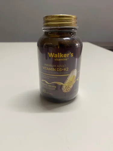 Walker's D3-K2 — D3 10 000 МЕ и K2 100 мкг, 60 капсул