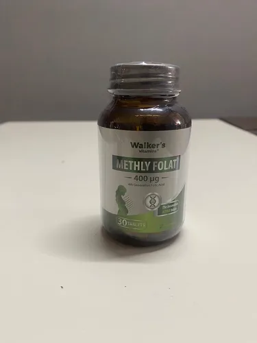 Walker's Methyl Folate — метилфолат, 30 капсул