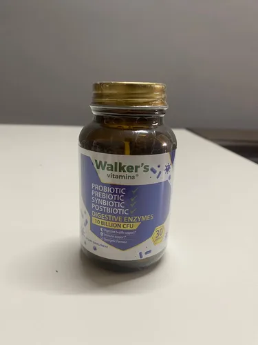 Walker's Probiotic — симбиотик и постбиотик, 30 капсул